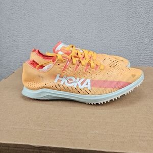 Hoka Cielo X LD Radiant Yellow Camellia Unisex Spike Size Mens 7.5 Womens 9